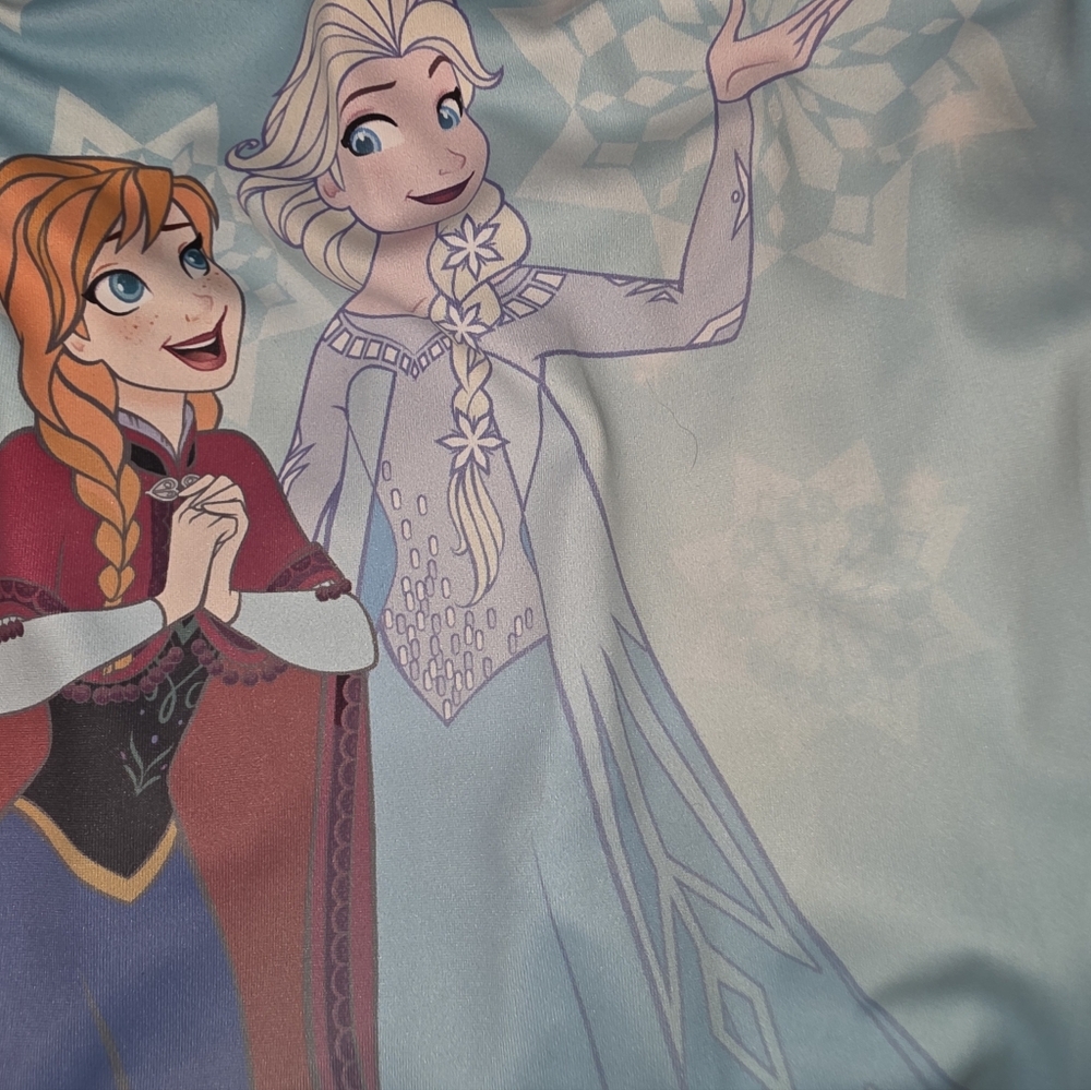Disney Frozen Blue and White Leotard - Picture 8 of 8